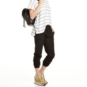 New James Perse Twill Cropped Jogger Pants(2= 4/6)